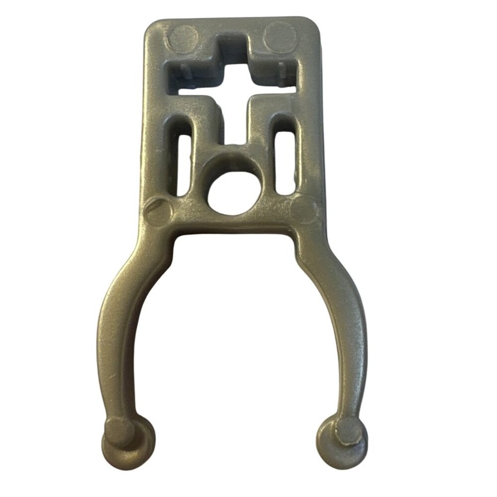 Monster High Doll Stand Clip Silver Gray Plastic Clamp Hook Mattel